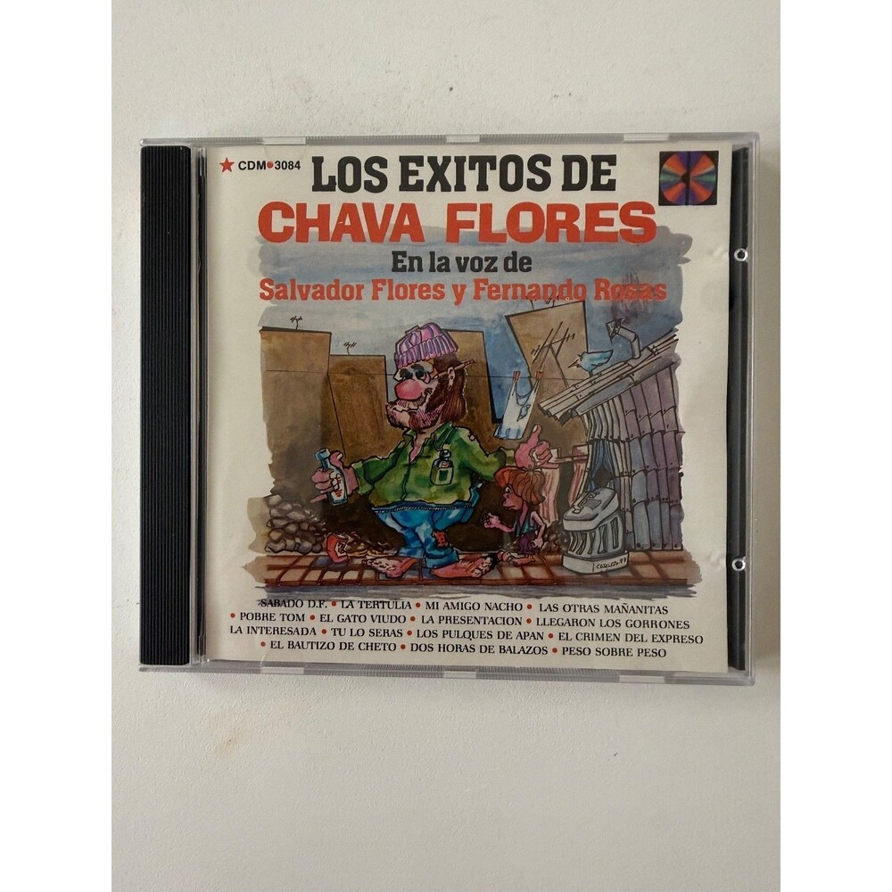 Los Exitos De Chava Flores Voz De Salvador Flores Fernando Rosas CD Play Tested